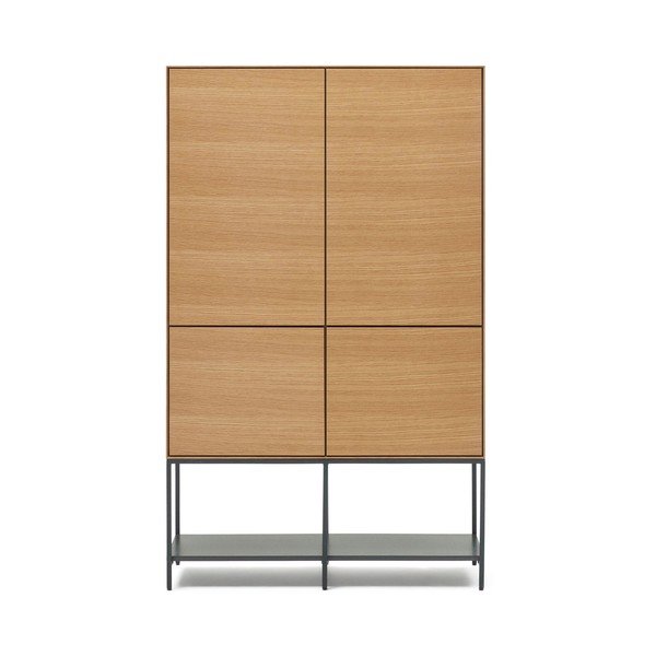 Szafka w dekorze dębu 97,5x160 cm Vedrana – Kave Home