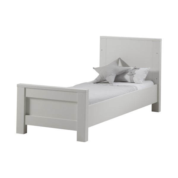 Białe łóżeczko dziecięce Núvol Marta, 140x70 cm