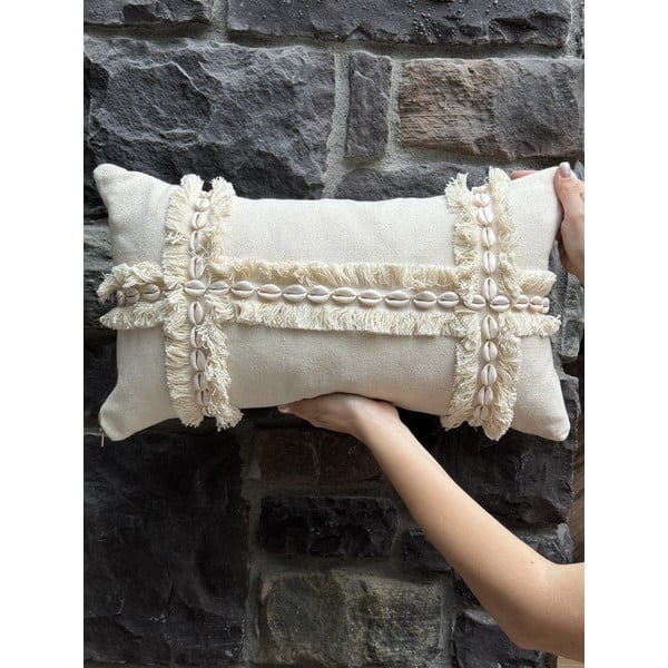 Bawełniana poszewka na poduszkę 30x50 cm Seashells – Mioli Decor