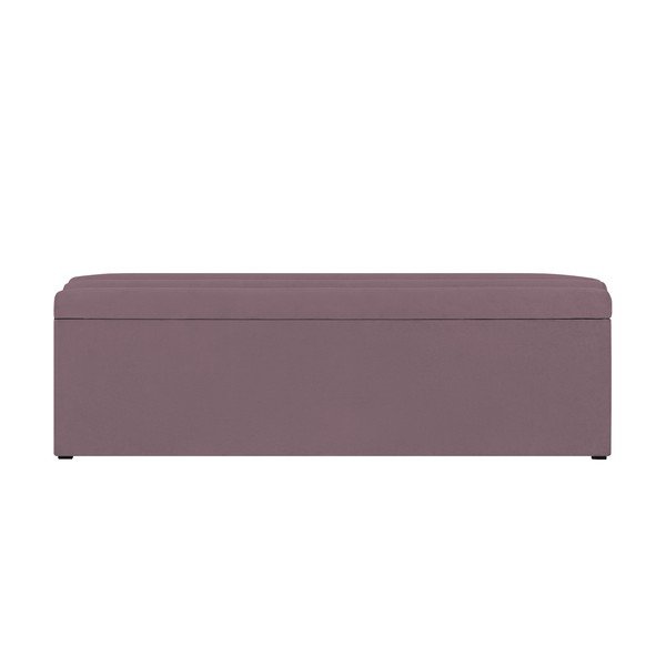 Fioletowa otomana ze schowkiem Cosmopolitan Design LA, 200x47 cm-image-1