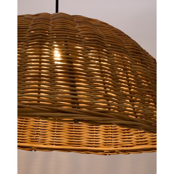 Abażur w naturalnym kolorze ø 80 cm Jornets – Kave Home-image-1