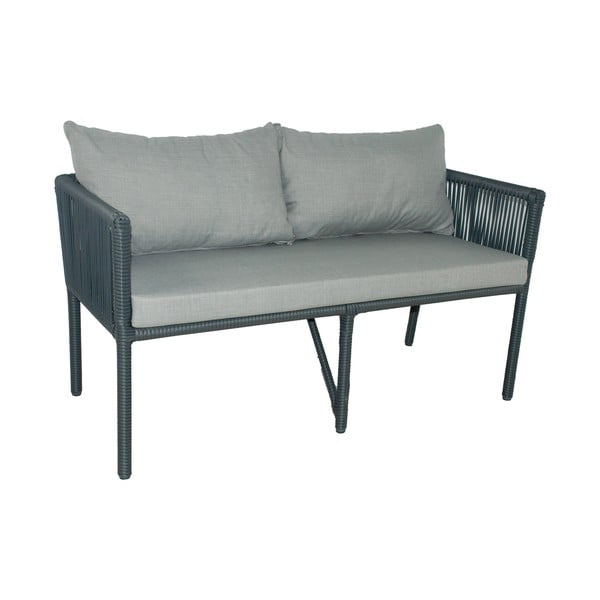 Szary zestaw mebli ogrodowych z imitacji rattanu dla 6 osób Vera 2 – Floriane Garden-image-1