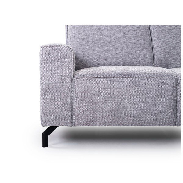 Szara sofa 3-osobowa Scandic Lesly-image-3