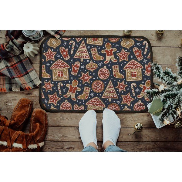 Wycieraczka ze świątecznym motywem 40x60 cm – Butter Kings-image-1