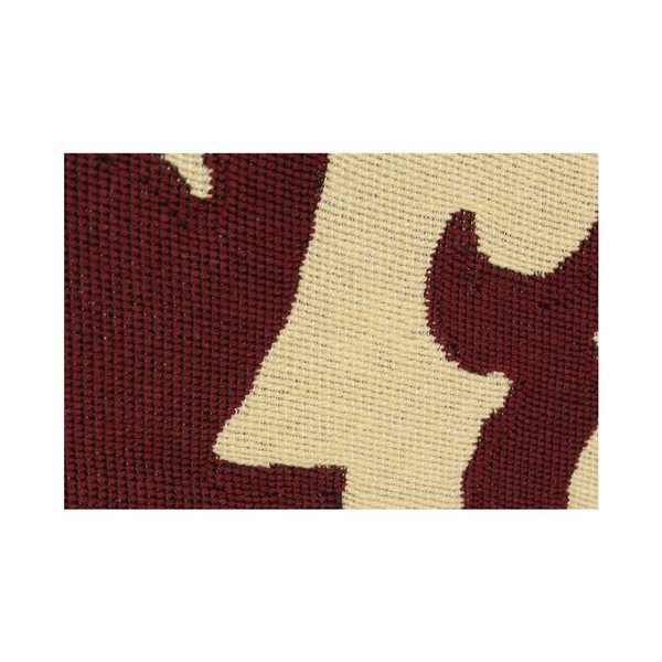 Czerwony dywan Floorist Agac Claret Red, 80x150 cm-image-1