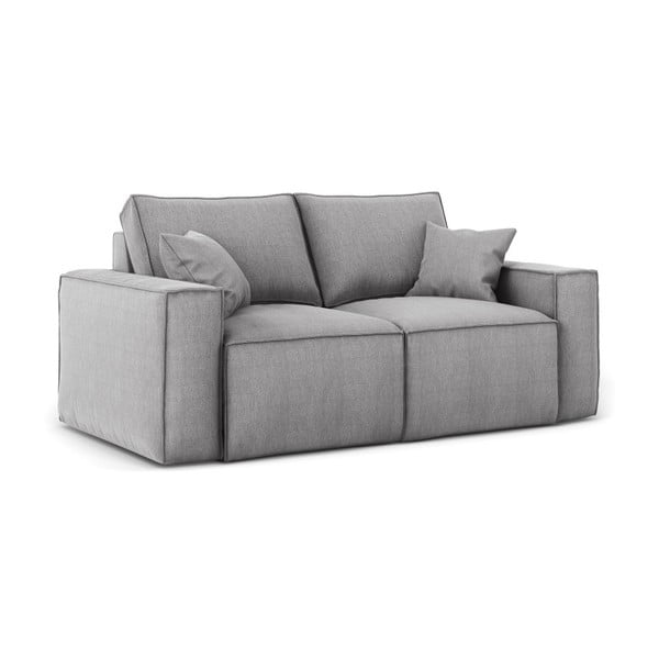 Szara sofa Cosmopolitan Design Miami, 180 cm-image-2
