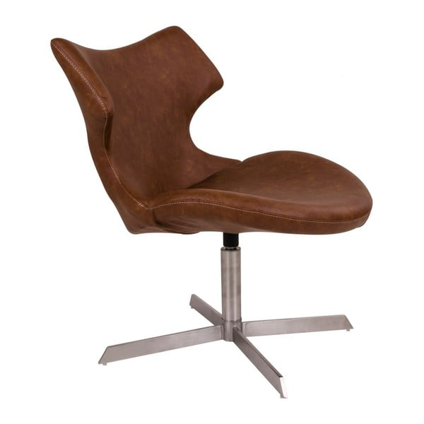 Brązowy fotel House Nordic Zampi-image-1