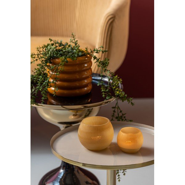 Szklany świecznik Chique Ribbed – PT LIVING-image-1