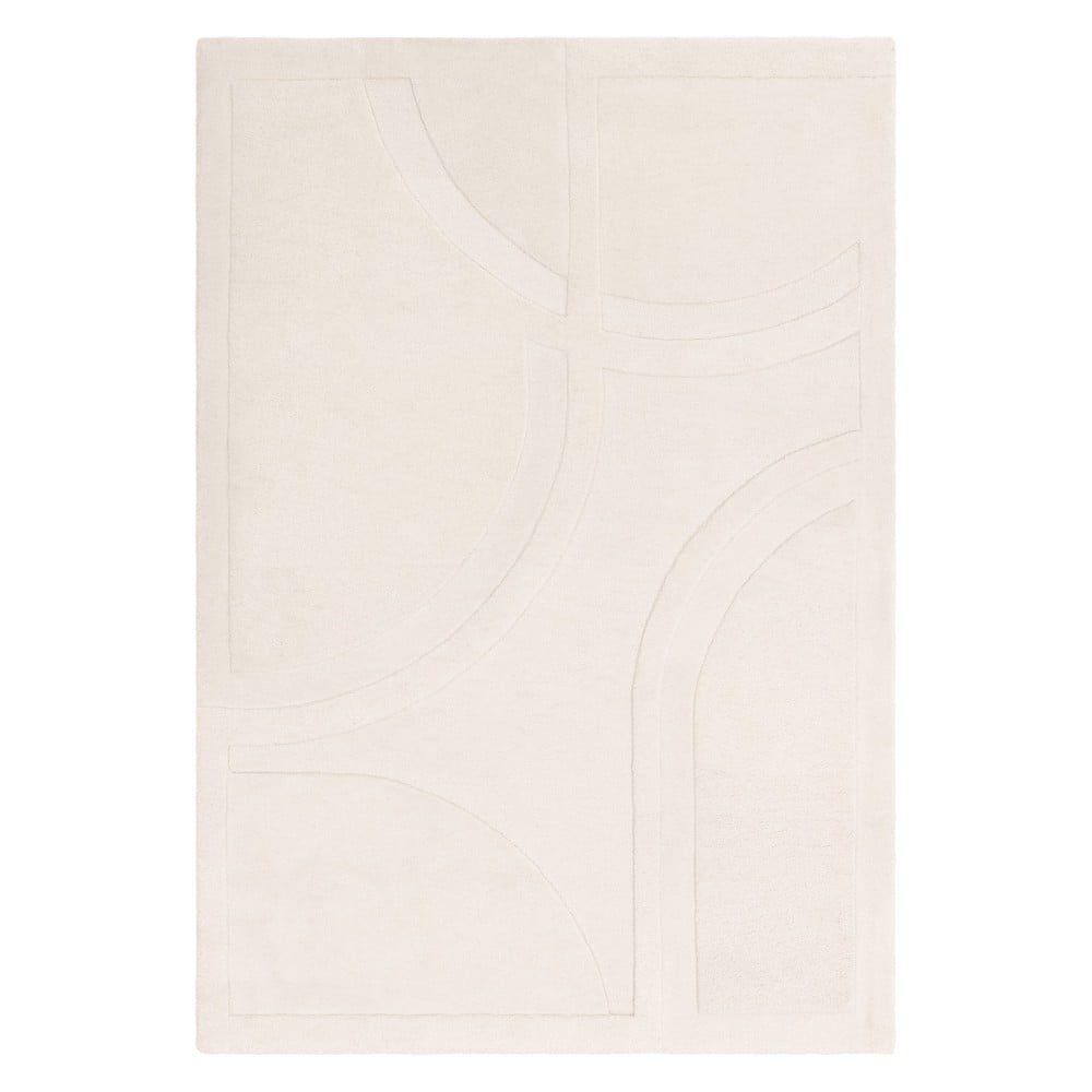 Biały dywan wełniany 200x290 cm Olsen – Asiatic Carpets