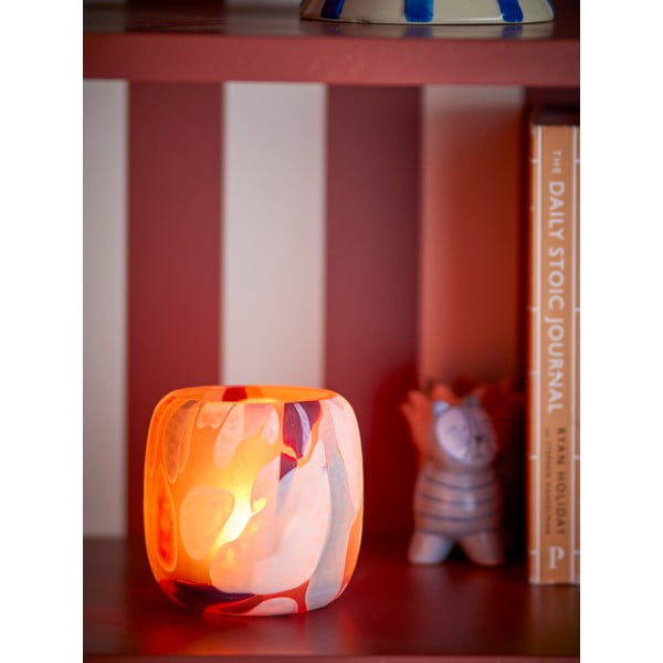Szklany świecznik na świeczkę typu tealight Karan – Bloomingville-image-1