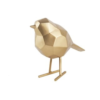 Figurka dekoracyjna w kolorze złota w kształcie ptaszka PT LIVING Bird Small Statue