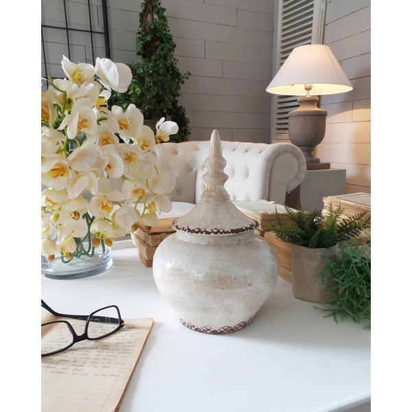 Waza Ceramic White Antique