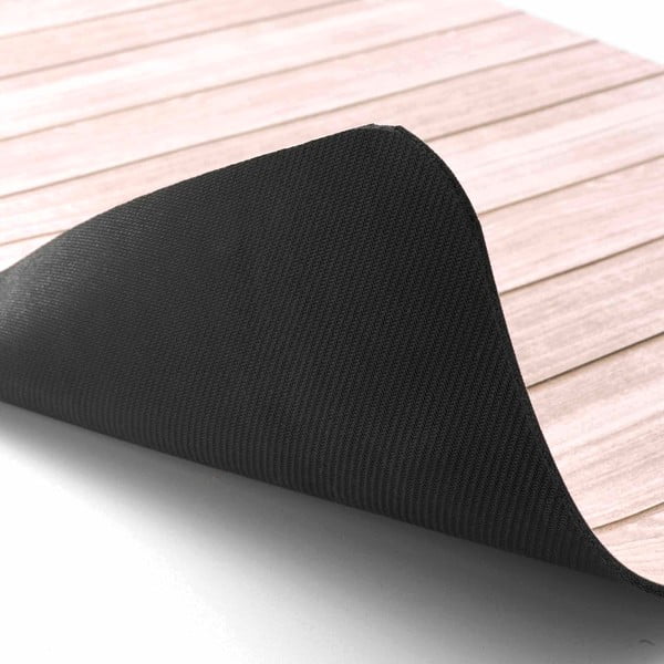 Brązowy gumowy dywanik łazienkowy 50x80 cm Calista – douceur d'intérieur-image-4