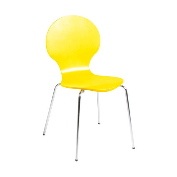 Żółte krzesło Actona Marcus