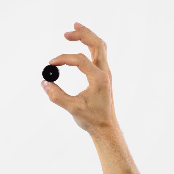 Antracytowa lampka rowerowa na magnes Lucetta-image-1