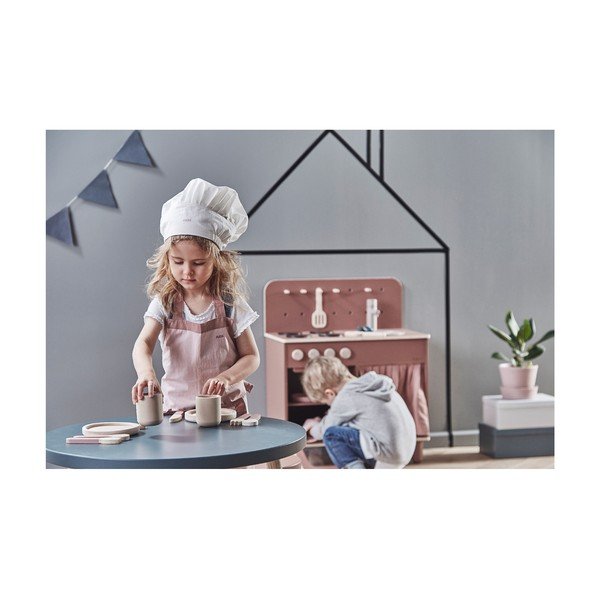 Zestaw naczyń dziecięcych z drewna do zabawy Flexa Play Tablewear-image-3
