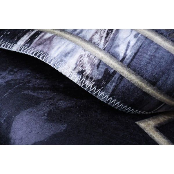 Czarny dywan Vitaus Willow, 160x230 cm-image-3