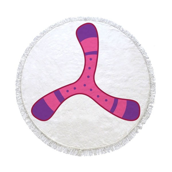 Okrągły ręcznik kąpielowy Homemania Australia Pink, Ø 150 cm