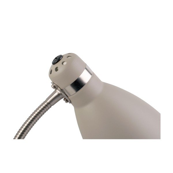 Szara lampa stołowa Leitmotiv Study, wys. 30 cm-image-3