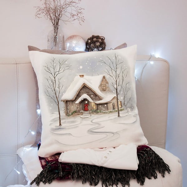 Poszewka na poduszkę ze świątecznym motywem 43x43 cm – Mila Home-image-3