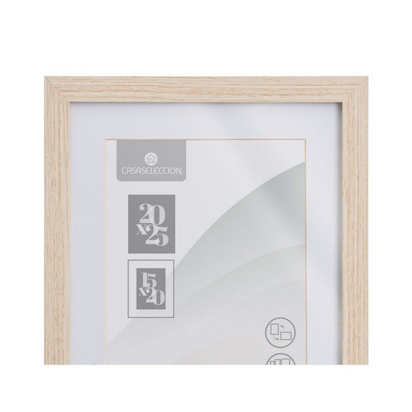 Ramka stojąca/ścienna w naturalnym kolorze 22,5x28 cm Sencillo – Casa Selección-image-2