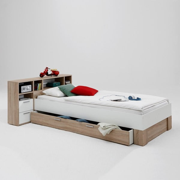 Łóżko jednoosobowe Fabio, 90x200 cm
