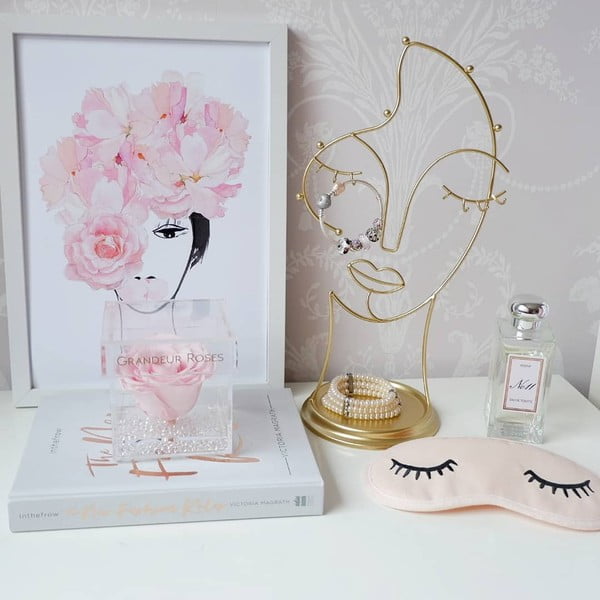 Stojak na biżuterię w kolorze złota Sass & Belle Maya-image-1