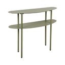 Zielona metalowa konsola 28x90 cm Riqueza – Leitmotiv