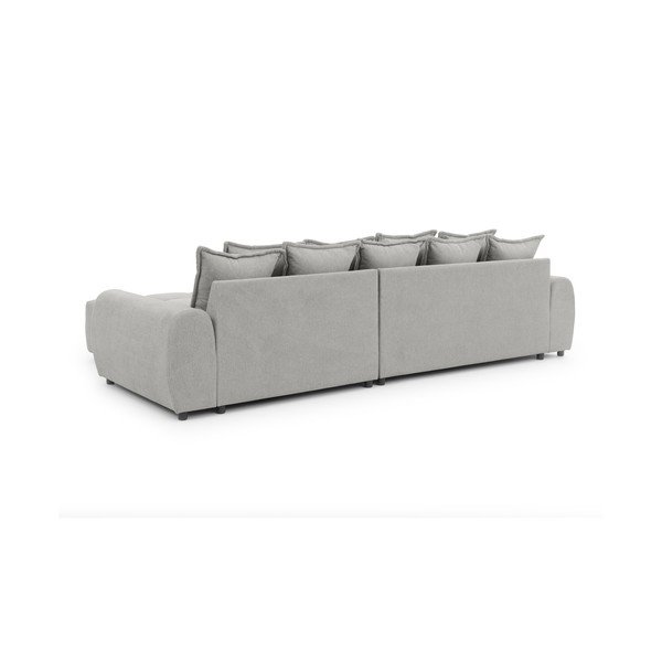 Jasnoszary narożnik (prawostronny/z szezlongiem) Albane  – Ropez-image-4