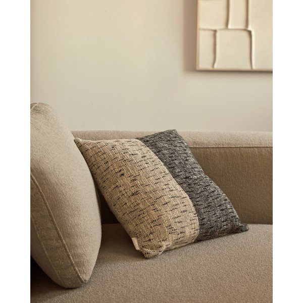 Poszewka na poduszkę z mieszanki bawełny 45x45 cm Dalel – Kave Home-image-1