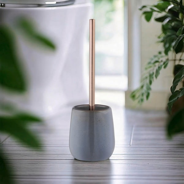 Szara ceramiczna szczotka do WC Sirmione – Wenko-image-1