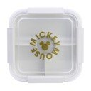 Biały plastikowy pojemnik śniadaniowy dla dzieci Mickey Mouse – STOR