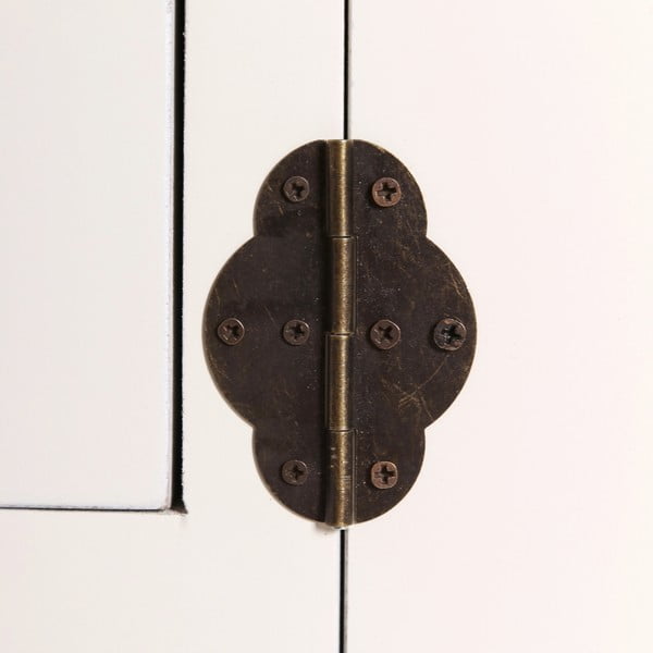 Biała niska komoda 130x50,5 cm Oriente – Ixia-image-3