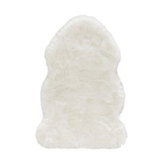 Biała sztuczna skóra Mint Rugs Uni Soft, 60x90 cm