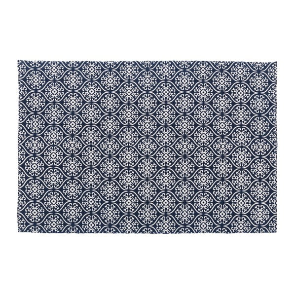 Czarno-biały dywan bawełniany Unimasa, 120x180 cm