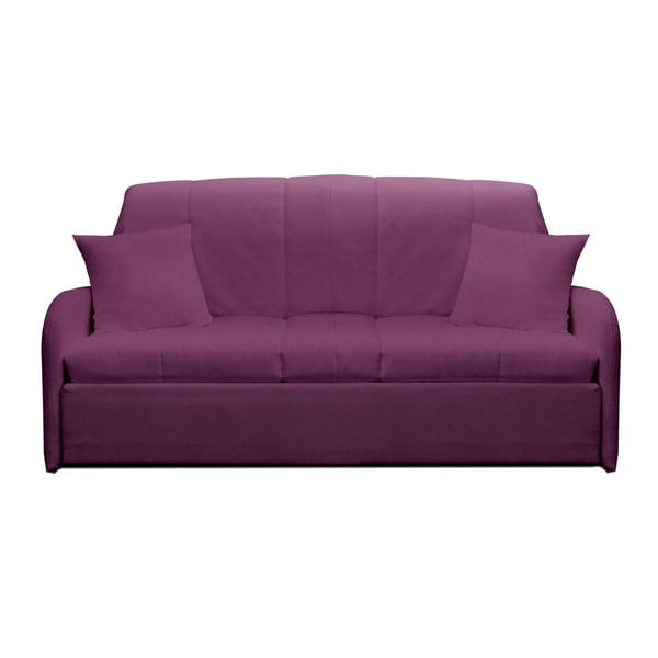 Fioletowa rozkładana sofa trzyosobowa 13Casa Paul