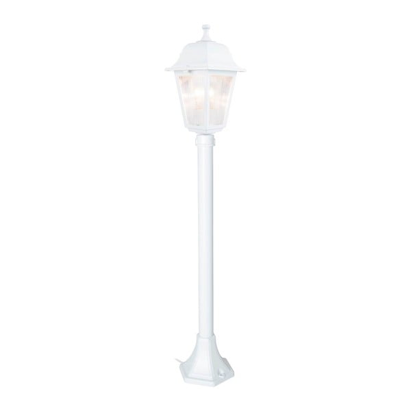 Biała lampa ogrodowa Lamp, wys. 97 cm