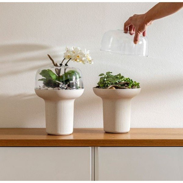 Plastikowa doniczka ø 19 cm Humidarium – Plastia-image-1