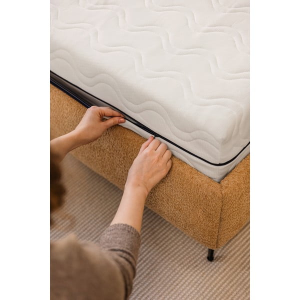 Średnio twardy sprężynowy materac termoregulacyjny 180x200 cm Dream Essence – Bonami Essentials-image-3