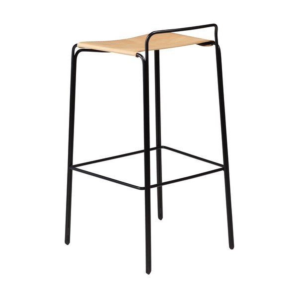Brązowy hoker (wysokość siedziska 77 cm) Paz – DAN-FORM Denmark-image-1