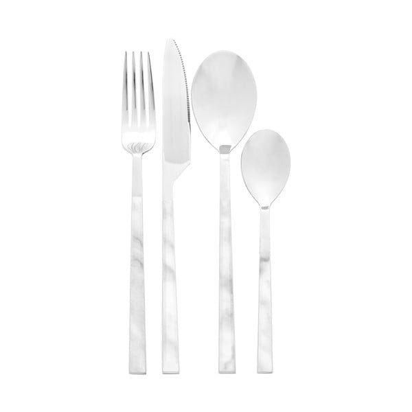 Sztućce ze stali nierdzewnej w kolorze srebra 16 szt. Avie – Premier Housewares