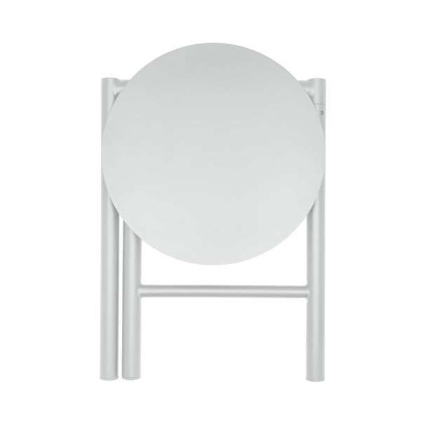 Biały metalowy stołek Disc – Zone-image-4