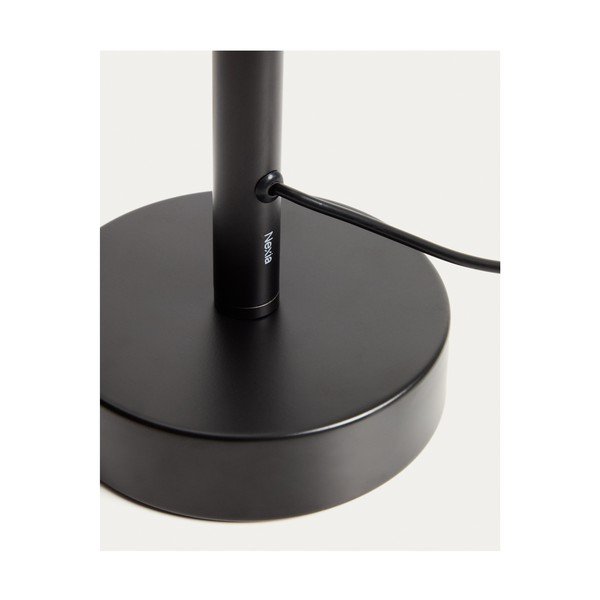 Czarna lampa stojąca LED (wysokość 60 cm) Bow – Kave Home-image-4