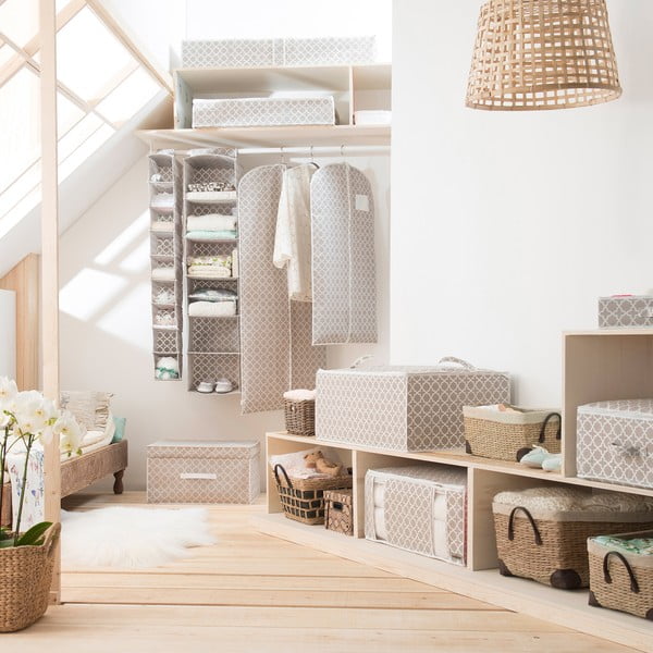 Beżowy pokrowiec na ubrania Compactor, dł. 137 cm-image-3