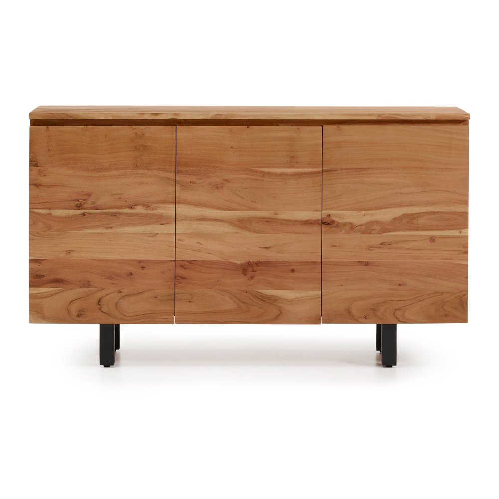 Komoda z litego drewna akacjowego w naturalnym kolorze 150x88x40 cm Uxue – Kave Home