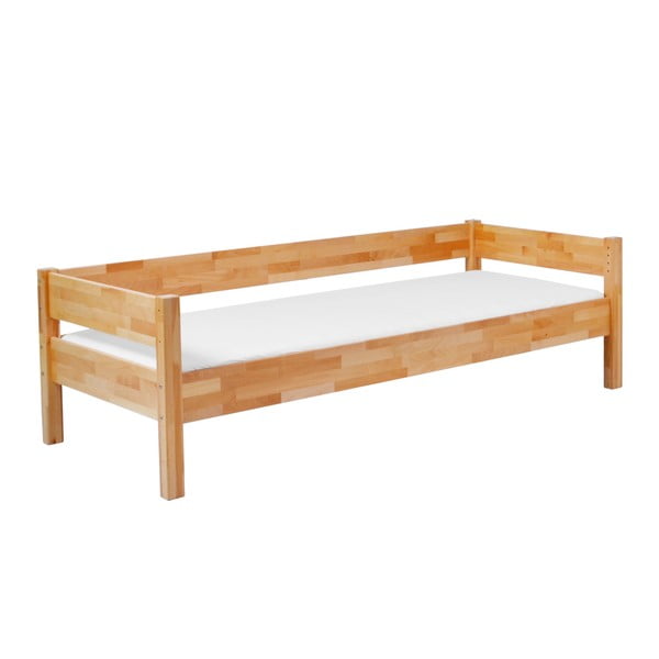 Łóżko dziecięce z litego drewna bukowego Mobi furniture Mia Sofa, 200x90 cm