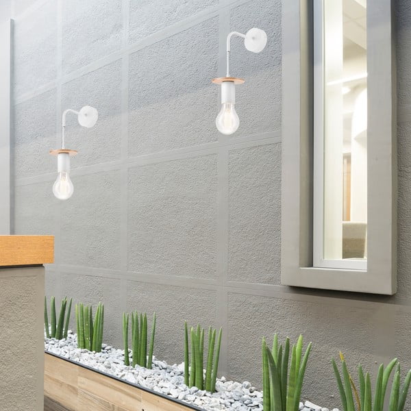 Biały kinkiet Angelina – LAMKUR-image-1