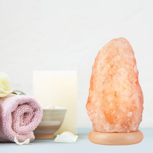 Pomarańczowa lampa solna, wys. 26 cm Sally – LAMKUR-image-1