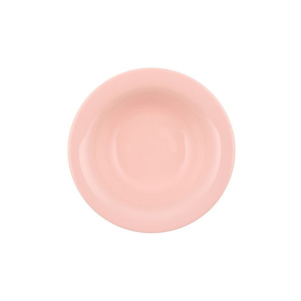 24-częściowy zestaw różowo-białych porcelanowych naczyń Kütahya Porselen Amelia-image-3