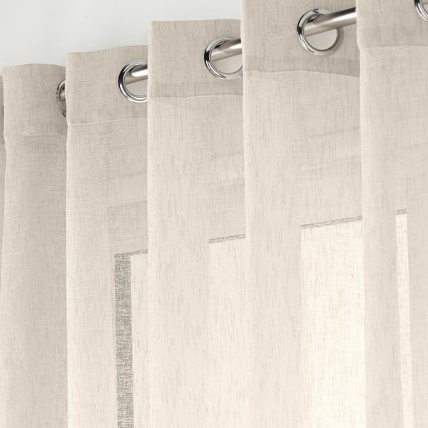 Firanka w naturalnym kolorze 400x240 cm Carlin – douceur d'intérieur-image-2